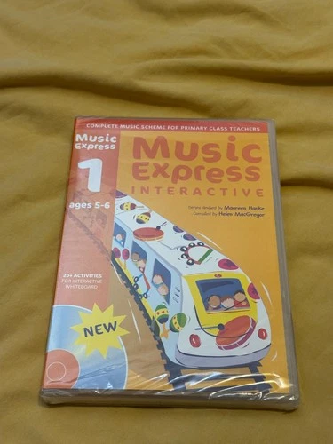Music Express Interactive 1 - CD-ROM - Brand New Sealed - Damaged Case