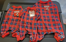 Dog Holiday Pajama, Red Flannel