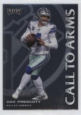 2020 Panini Playoff Call to Arms Dak Prescott #CA-4 c4h