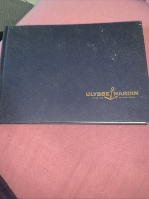 Uhrenkatalogbuch Von Ulysse Nardin Von 2010 Mit Preisliste!