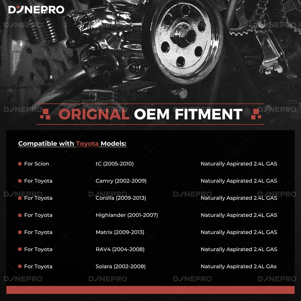 2AZ-FE 2.4L Overhaul Engine Rebuild Kit Fit For 2002-2006 Toyota RAV4 Highlander - Image 3 of 4