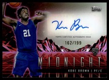 2024-25 Topps Midnight Horizon Auto Kobe Brown 162/199 #RHS-KOB