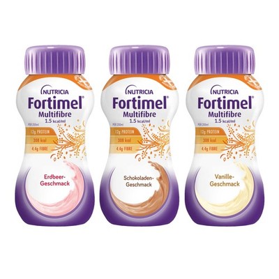 Nutricia Fortimel Multifibre 1.5kcal - 4x200ml Einzelpack