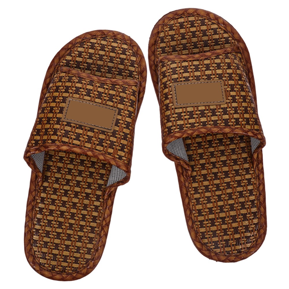 SAOLA Ciabatte antiscivolo suola morbida donna uomo casa punta aperta per ospiti