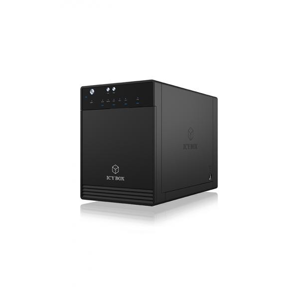 ICY BOX IB-3740-C31 Box esterno HDD/SSD Nero 2.5/3.5 (RaidSonic ICY BOX IB-3740- - Immagine 2