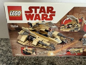 LEGO 75204 Star Wars Sandspeeder w/ Pilot & Gunner NEW Sealed Retired 2018
