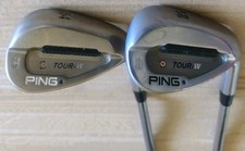 PING TOUR W 54/10 + 58/08 WEDGES * BLUE DOT * RIGHT HANDED * BRAND NEW GRIPS *