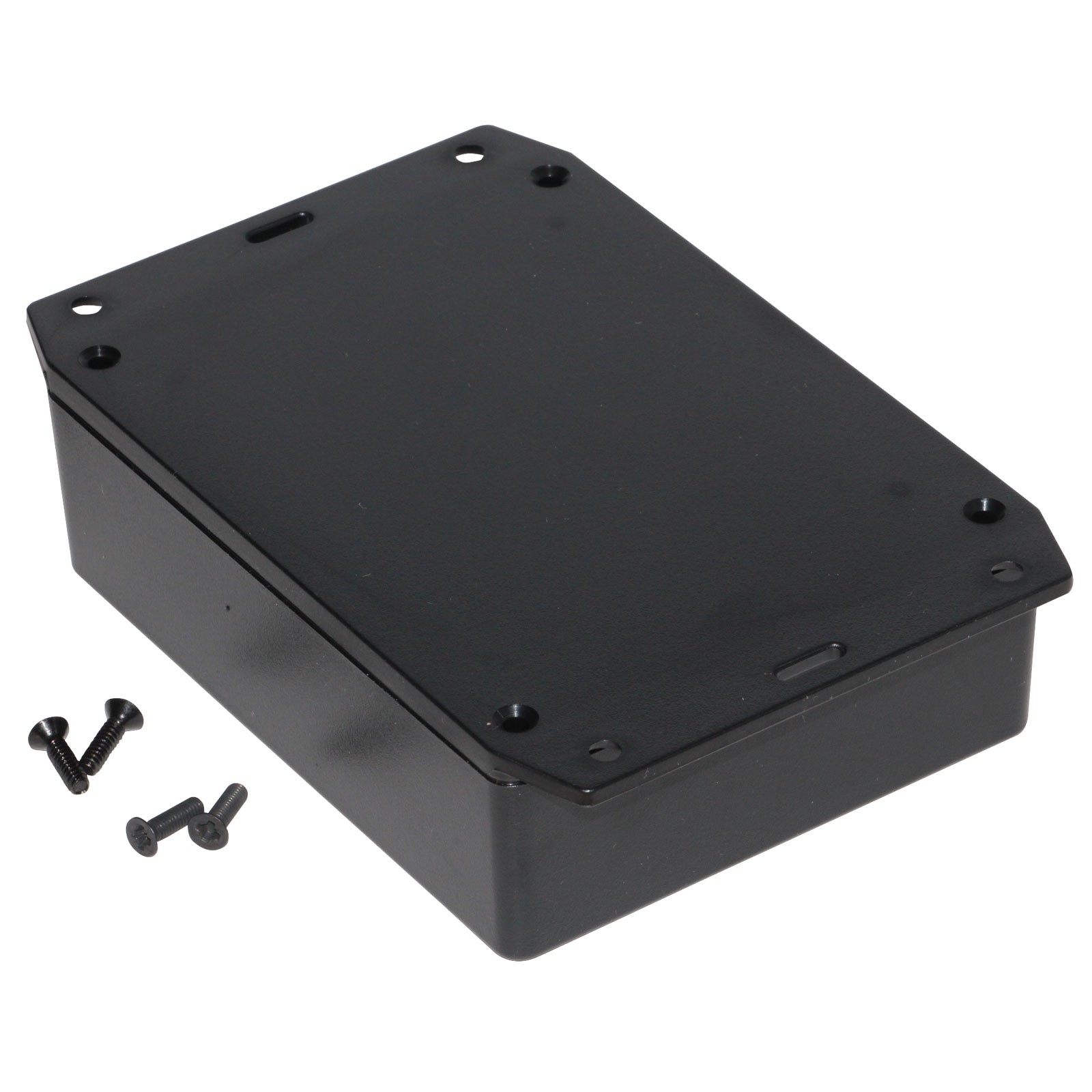 Hammond FRABS Enclosure Flanged Lid 121 x 94 x 33mm Black