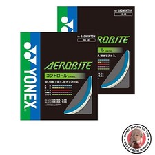 New YONEX Badminton Strings Aerobite White x Snubbull Set of 2 BGAB-207-2SET 