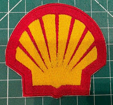 Shell Oil Racing 3.75 Retro Style Embroidered...
