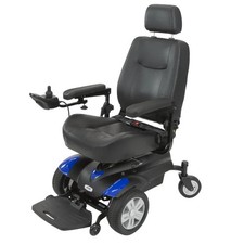 ELECTRIC Wheelchair Model V, VIVE Health, BLUE