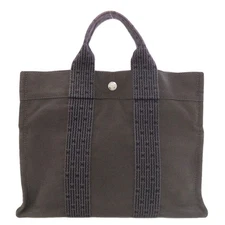 HERMES  Her Line Tote PM Tote Bag Canvas  Ladies [Used]