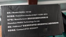 FNIRSI FNIRSI-1013D Digital Storage Oscilloscope 100MHz 1GSa/s 2CH w/ Probe