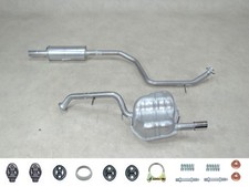 IMASAF Auspuff SET NEU für Mazda 5 CW 1.8 2.0 Benziner BJ10- Mitteltopf Endtopf 