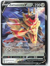 Zamazenta V SWSH09: Stelle Brillanti 105/172 Carta Pokemon Holo