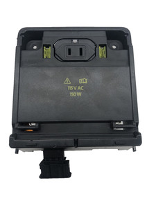VW Jetta Golf Console Power Inverter 115v AC Outlet Unit 5-14 5K0 907 155 A