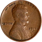 1911-D Lincoln Cent