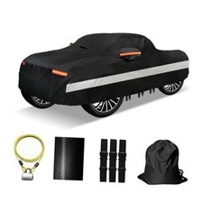 30 Layers Truck Car Cover for Automobiles All Weather Fit Truck 211"-230" Black