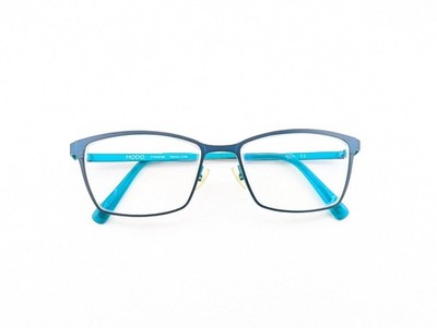 Modo Eyeglasses Frames Only, MODEL 4222, 51-16-138, Titanium, Blue, Japan