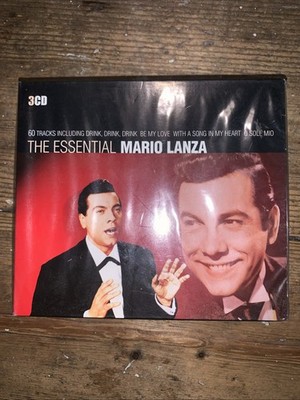 The Essential Mario Lanza 3CD Set - 60 Tracks - BRAND NEW & SEALED - Tenor