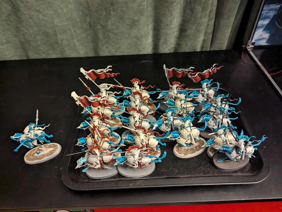 Warhammer Aos Lumineth Realm Lords complete 2k+ army with terrain and Lore! - Image 4 of 4