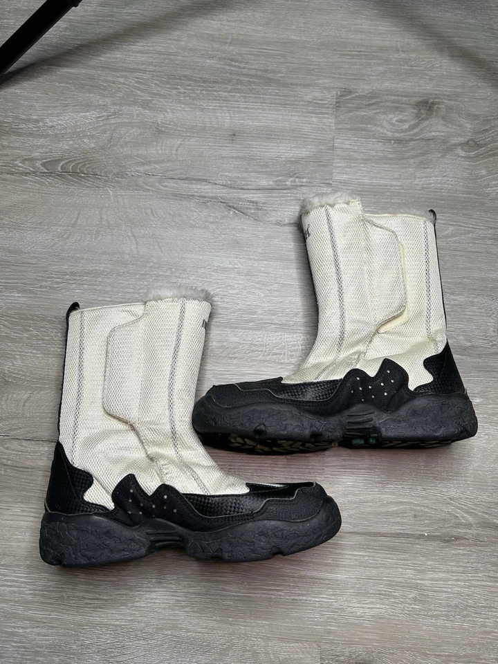 Rare Archive Sample Diesel Y2K Boots Size 41 Fur Lined Cyberpunk - Image 4 of 4