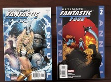 ULTIMATE FANTASTIC FOUR ANNUAL #1 2005 & #2 2006 MARVEL ~ NM ~ GEMINI MAILER