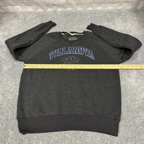 CampusLab Villanova University Gray Long Sleeve Sweatshirt Size Large B22 - Picture 4 of 8
