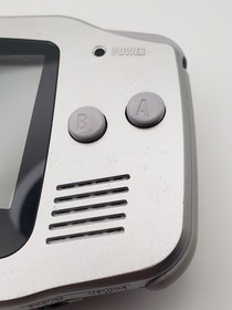 Silver Game Boy Advance Console - New Screen Lens