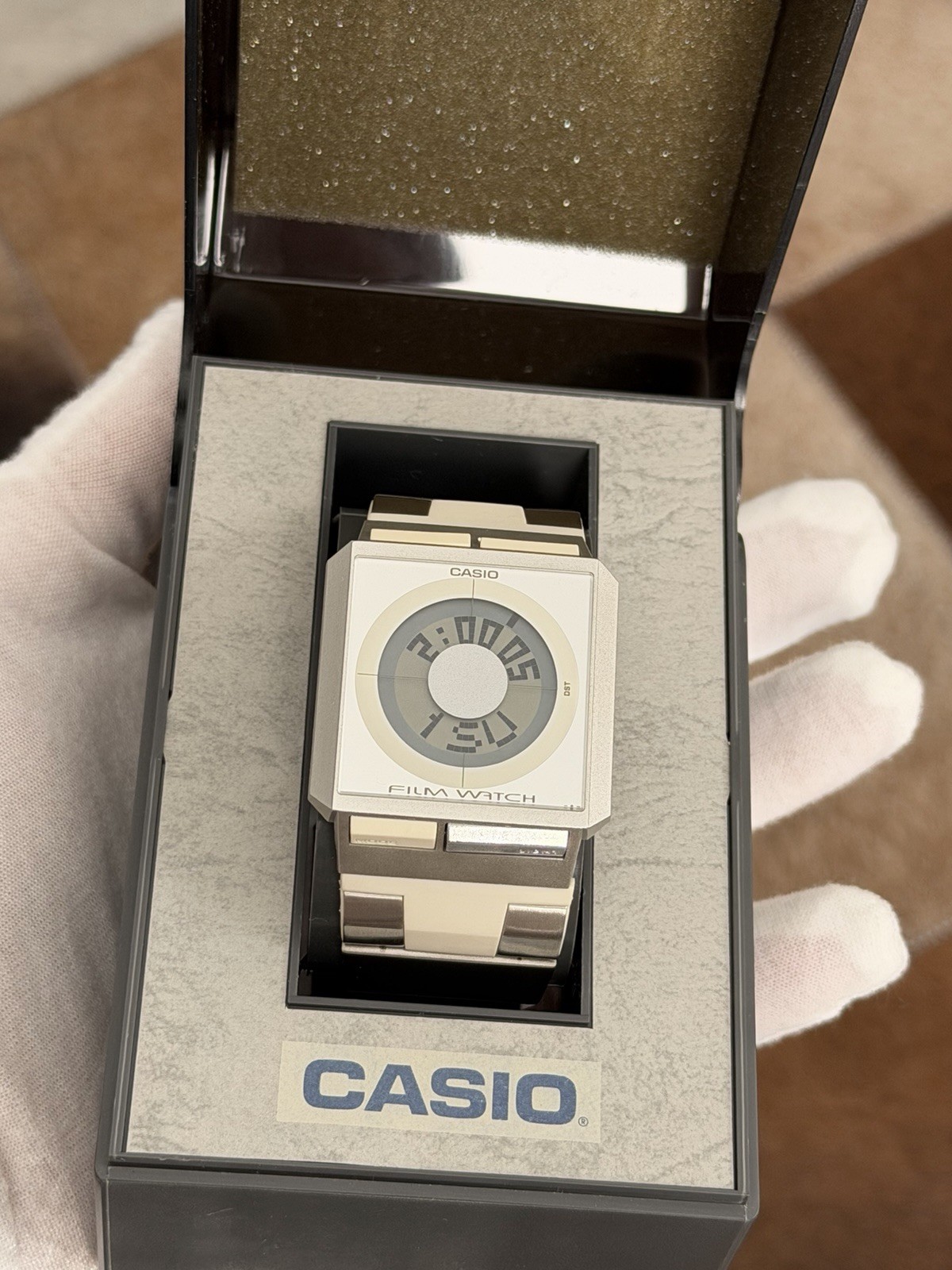 NOS Rare Vintage Casio FS-02 Men’s Digital Film Watch JDM 1990s Module 2128