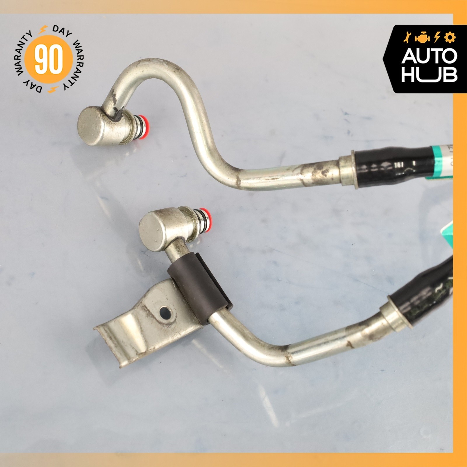14-22 Maserati Quattroporte SQ4 Transmission Oil Cooler Line Hose Pipe Set OEM