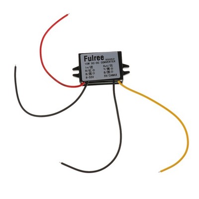 Dc 12v 24v 36v 48v bis 5v 2a 10w buck  konverter auto leistungsmodul