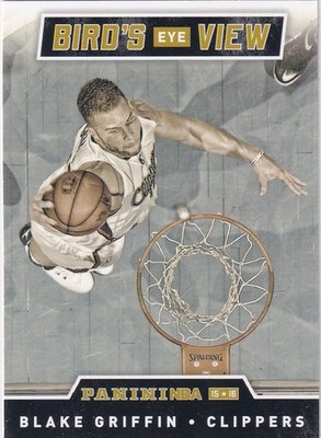 2015-16 NBA Basketball Panini No. 14 Blake Griffin Bird's Eye View