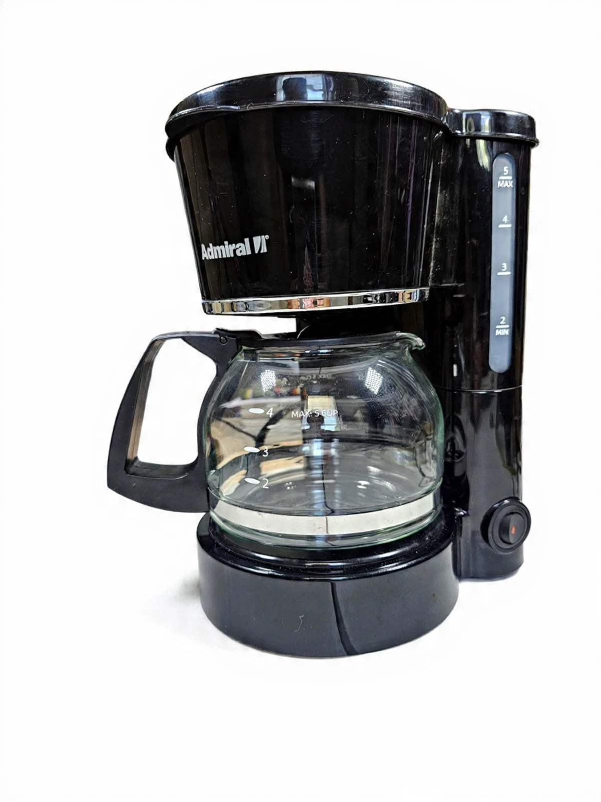 Admiral 5 CUPS COFFEE MAKER MODEL AD5035 New Open Box (Cajaroja)