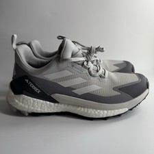 adidas Women  s 7 TERREX FREE HIKER 2.0 Low GORE-TEX HIKING SHOES GREY IF6658 NEW