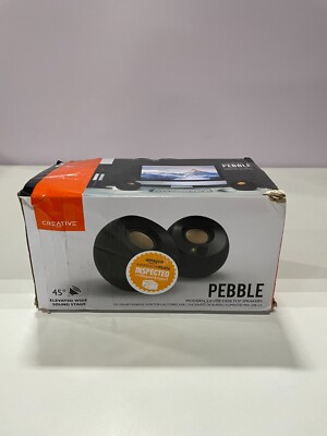 Creative Labs Creative Pebble USB 2.0 Desktop Speakers (BLACK) 51MF1680AA000