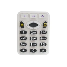 Plastic Rubber full Keypad Replacement Accessory for  XTS5000 Radio