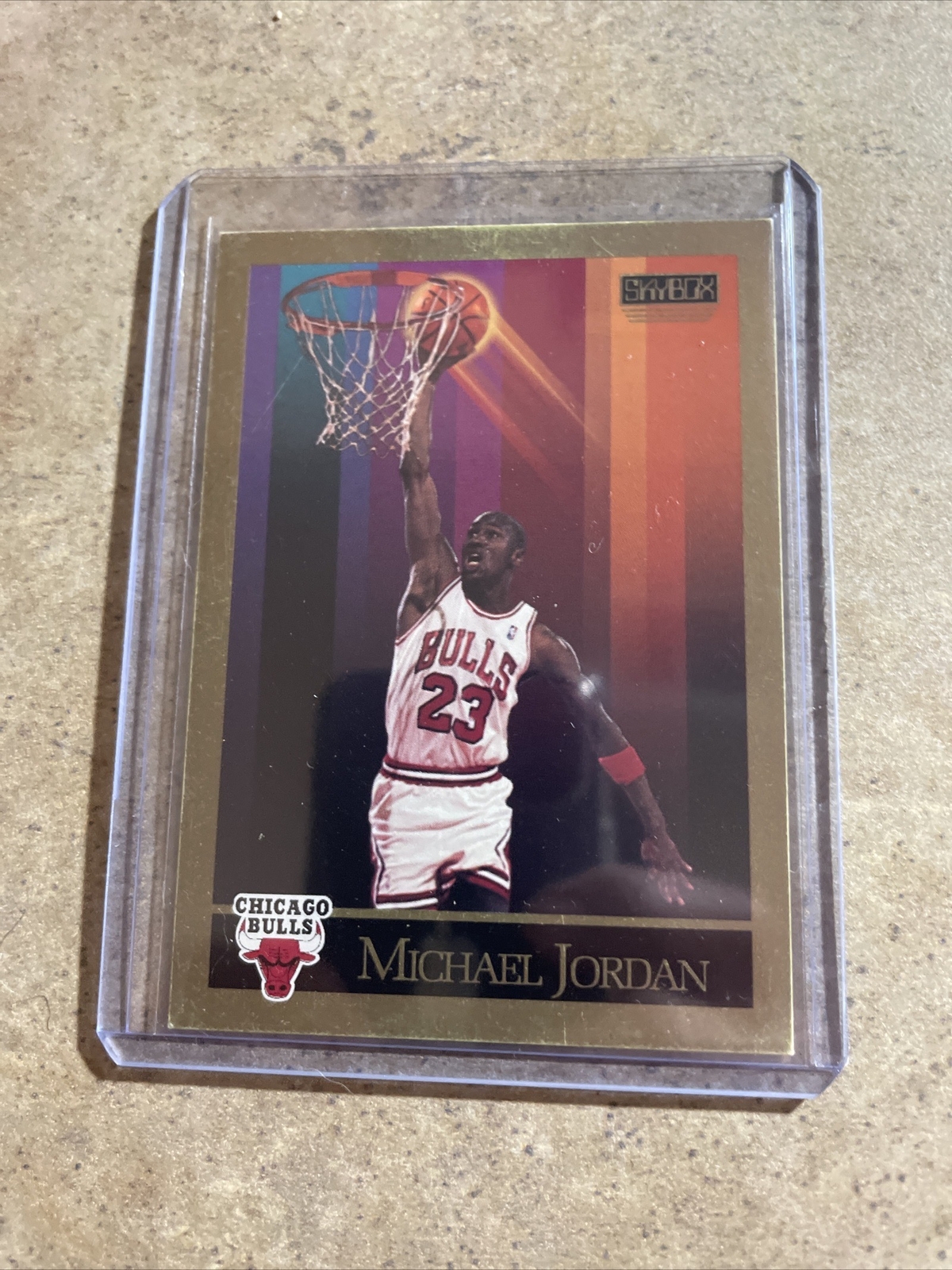 1990-91 Skybox Michael Jordan #41 HOF