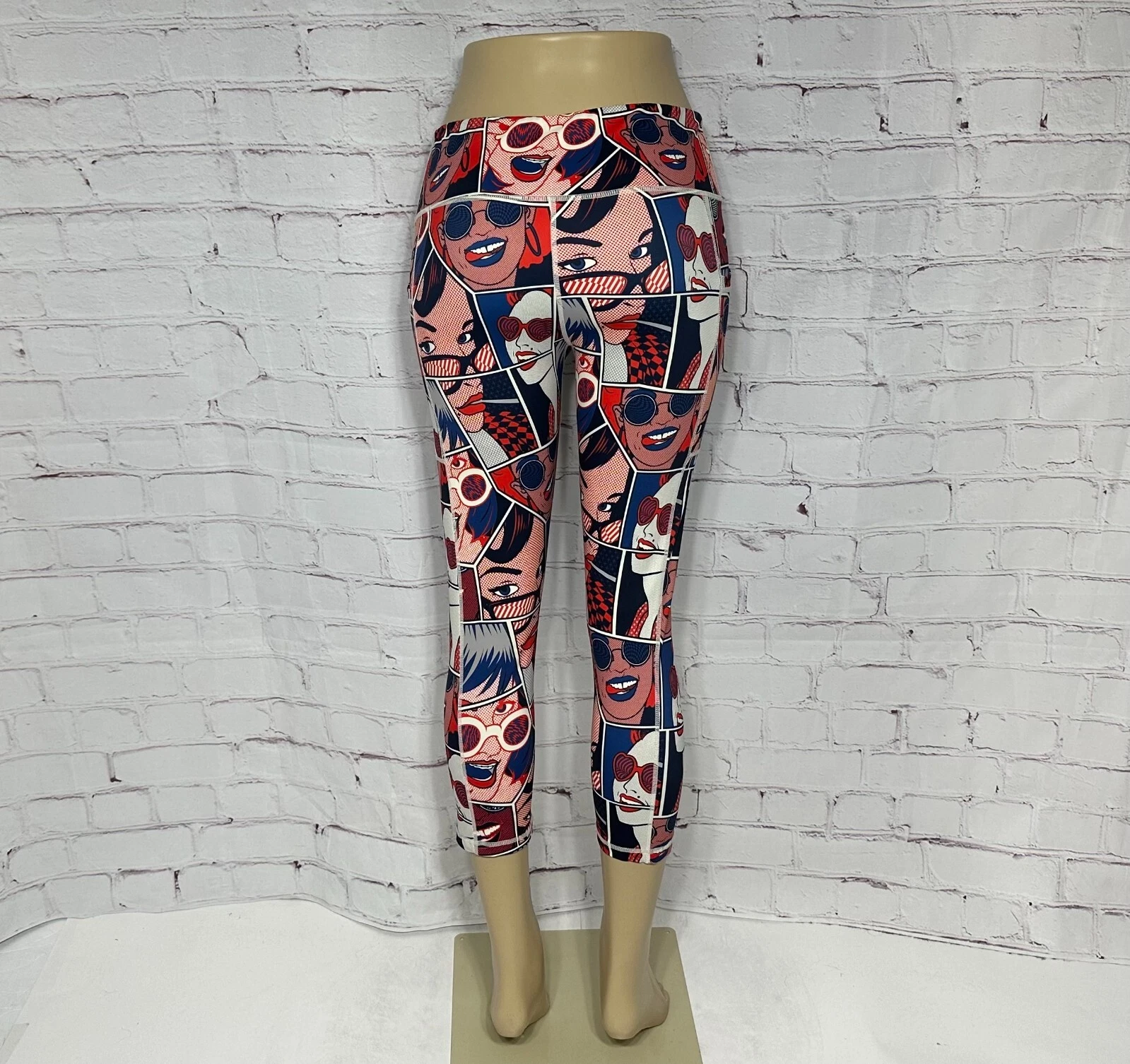 constantly-varied-gear squats approved pop art 21' leggings
