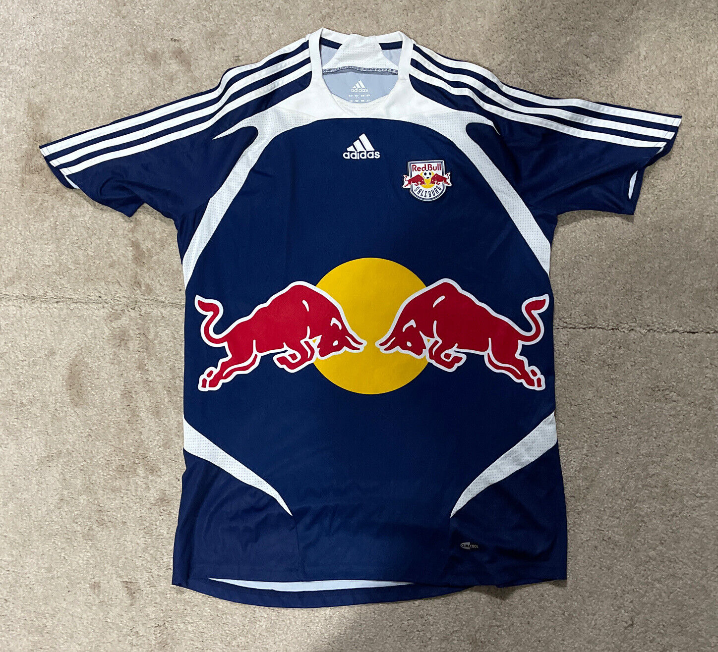 licencia Sensación leninismo Red Bull Salzburg 2008 2009 Away football shirt soccer jersey adidas size S  | eBay