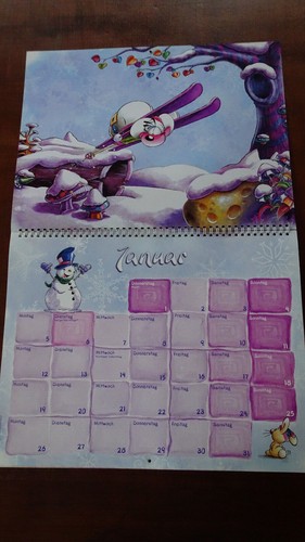 Calendario da parete Diddl da appendere grande SCEGLI 2004-2009 come nuovo poster rarità - Foto 3 di 13