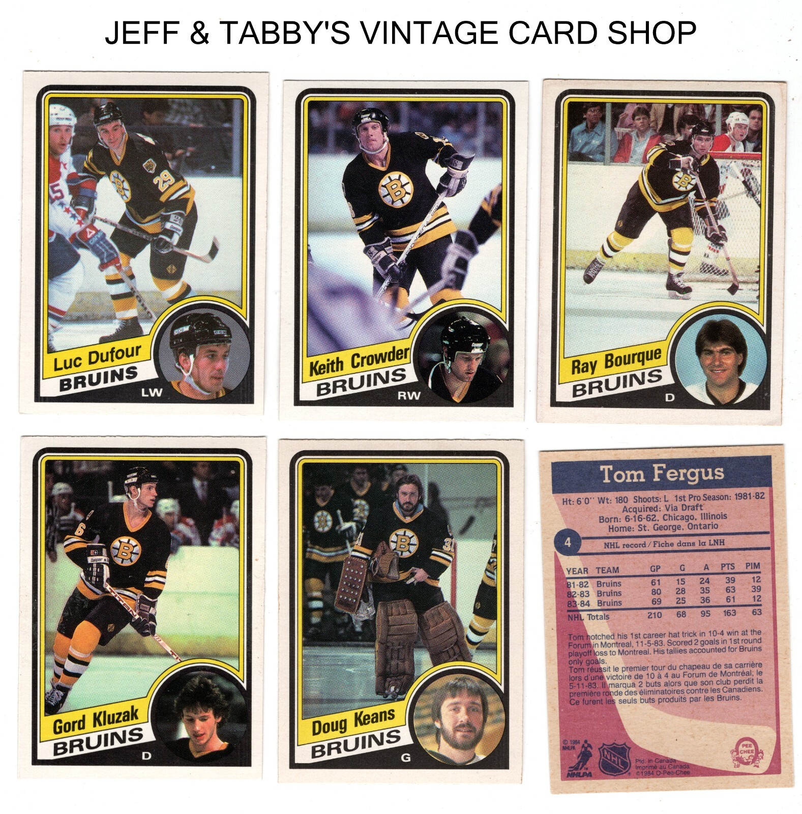 1984-85 OPC / O-PEE-CHEE HOCKEY 200 -395 / SEE SCANS FOR CARD YOU WILL RECEIVE