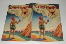 1940 ALEXANDER KORDA THIEF of BAGDAD MOVIE ADAPATION STORYBOOK SAALFIELD