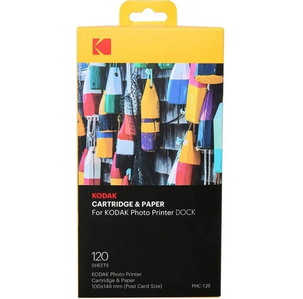 Kodak Photo Printer Cartridge & Photo Paper PHC-120