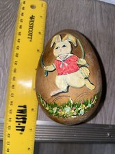 Large Wooden Egg Medium 4"