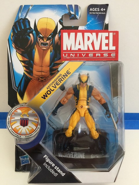 marvel universe wolverine action figure