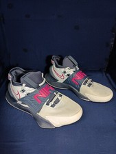 Nike Future Court 3 Youth US Sz. 4.5Y Basketball Shoes CT2866-005 Grey/Fireberry