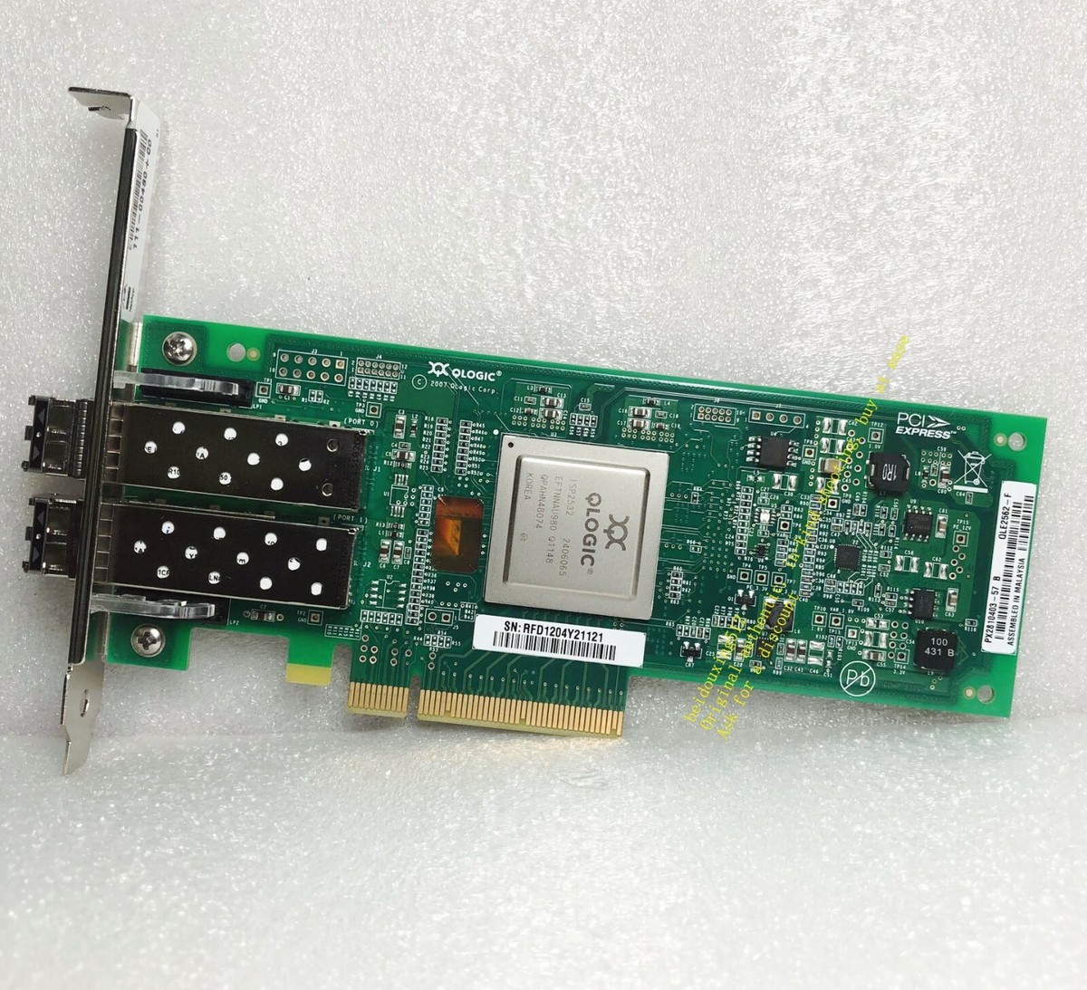 Qlogic QLE2562-F HBA Card 8Gb Fibre Channel Adapter FC Dual Port