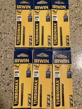 2PK Irwin 5/64" Turbomax Turbo Bit 73305 LOT OF 6PACK COMBINE SHIPPING AVAILABLE
