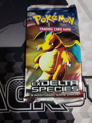 2005 Pokemon EX Delta Species Factory Sealed Dragonite Booster